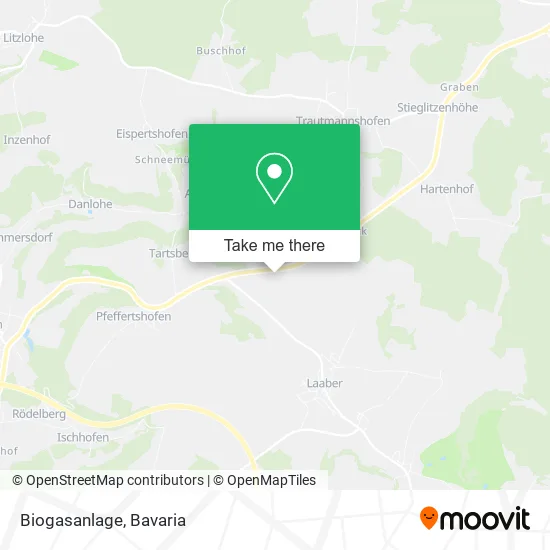 Карта Biogasanlage