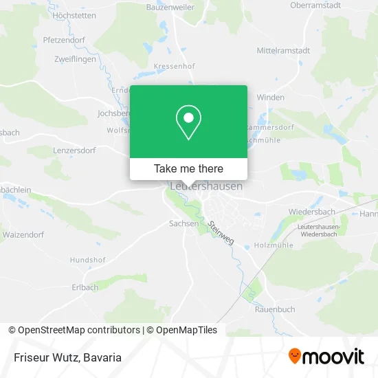 Карта Friseur Wutz