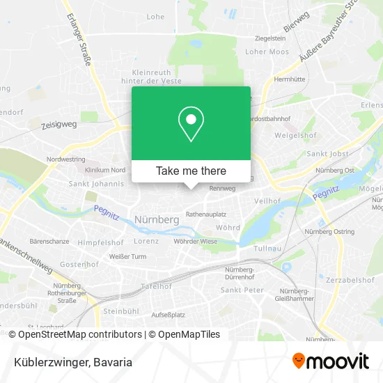 Карта Küblerzwinger