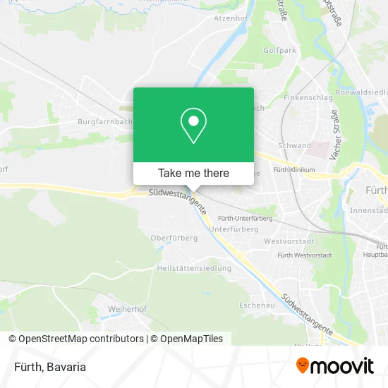 Карта Fürth