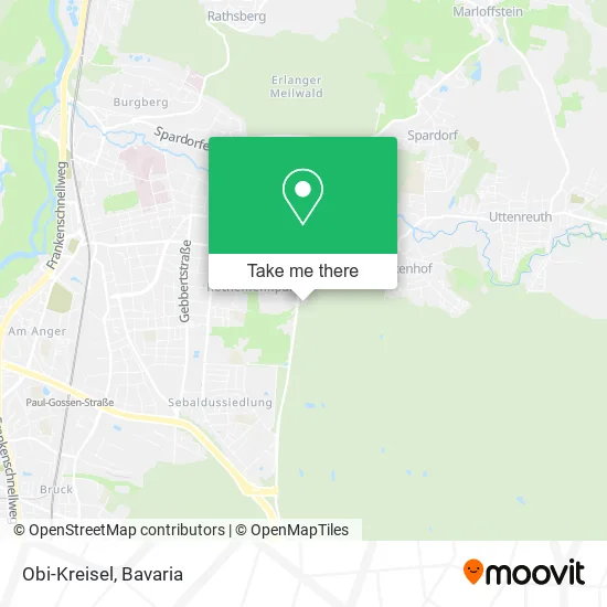 Карта Obi-Kreisel