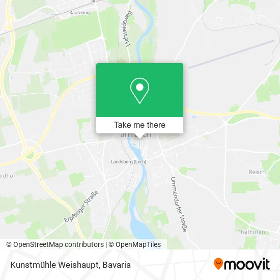 Карта Kunstmühle Weishaupt