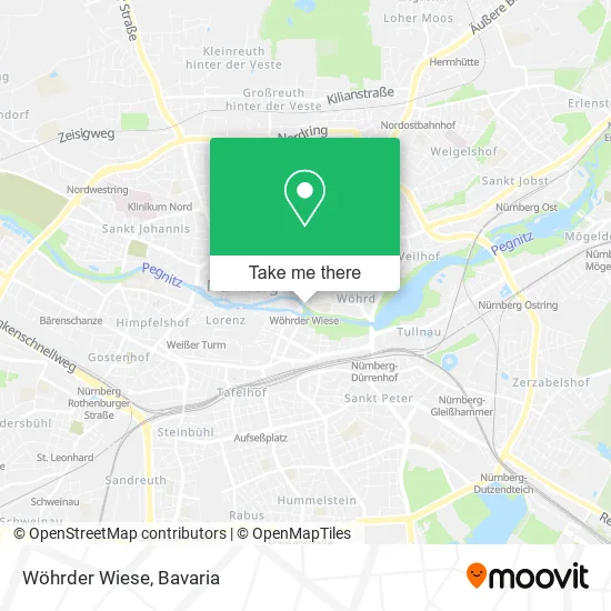 Карта Wöhrder Wiese
