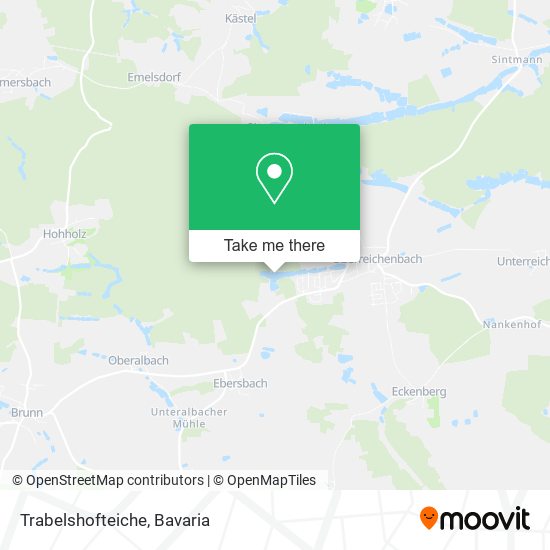 Карта Trabelshofteiche