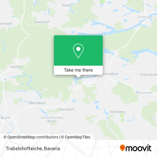 Карта Trabelshofteiche
