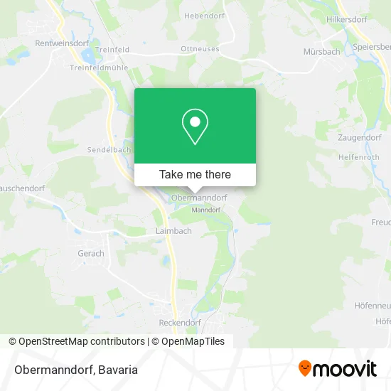 Карта Obermanndorf