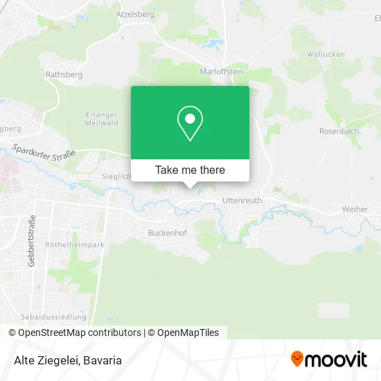 Карта Alte Ziegelei