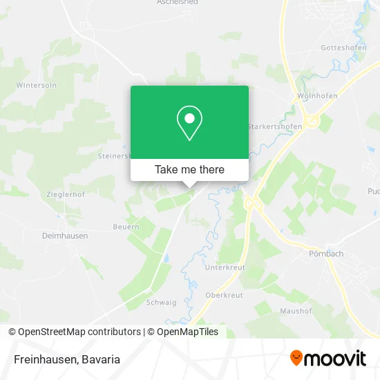 Карта Freinhausen