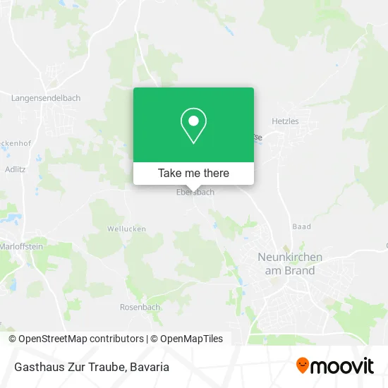 Карта Gasthaus Zur Traube