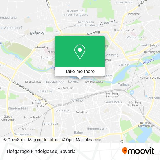 Tiefgarage Findelgasse map