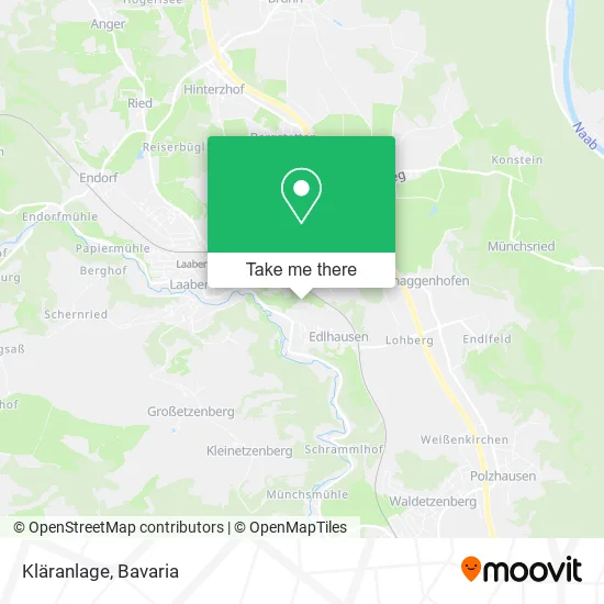 Карта Kläranlage