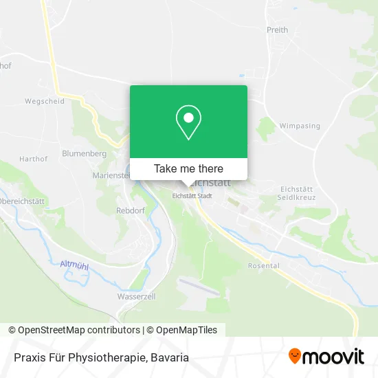 Карта Praxis Für Physiotherapie