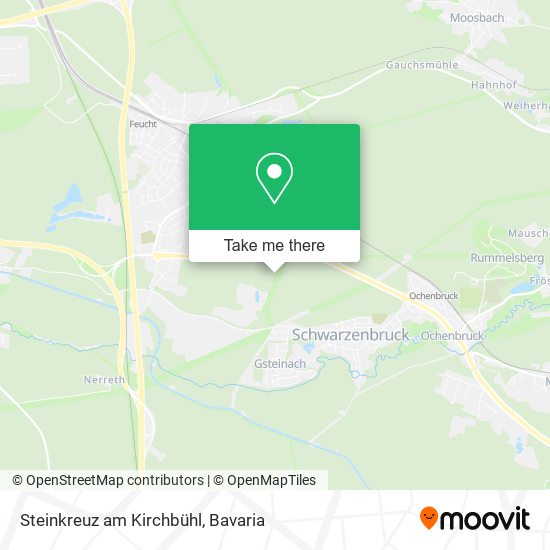 Steinkreuz am Kirchbühl map