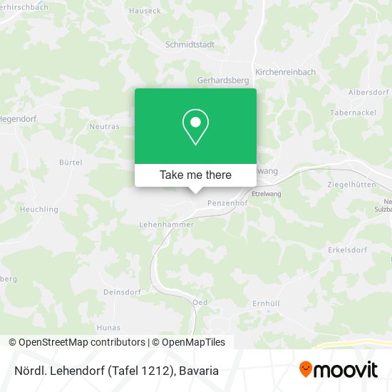 Nördl. Lehendorf (Tafel 1212) map