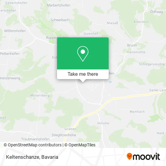 Карта Keltenschanze