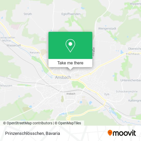 Prinzenschlösschen map
