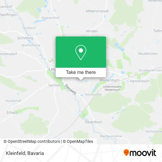 Карта Kleinfeld