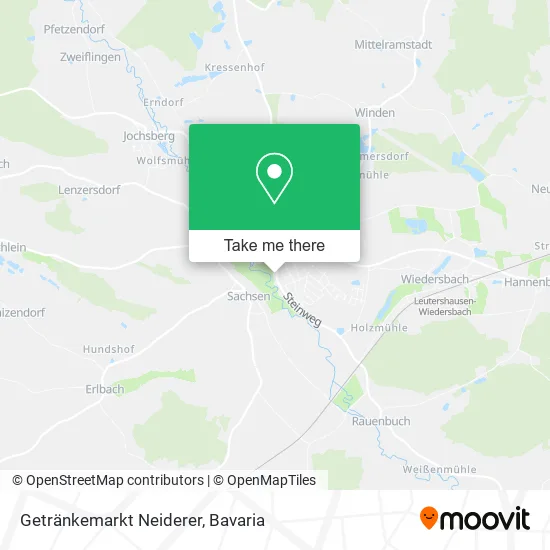 Карта Getränkemarkt Neiderer