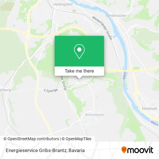 Карта Energieservice Gribs-Brantz