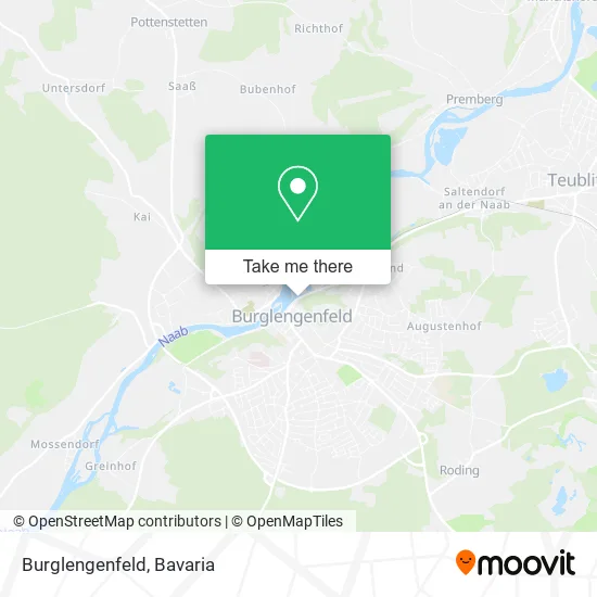 Карта Burglengenfeld