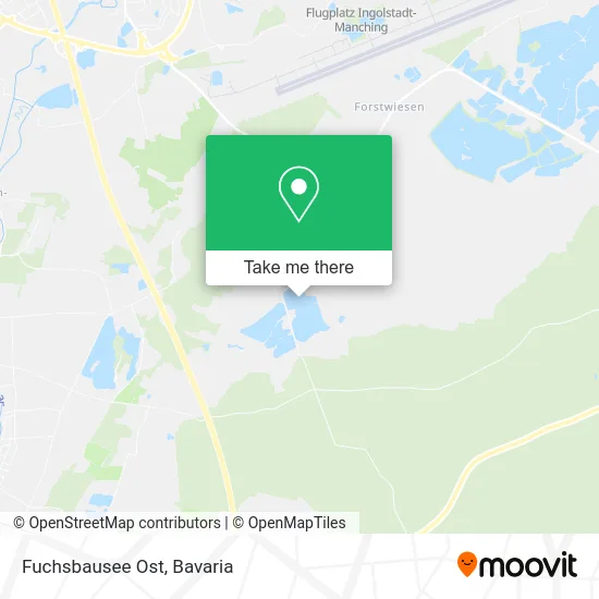 Карта Fuchsbausee Ost