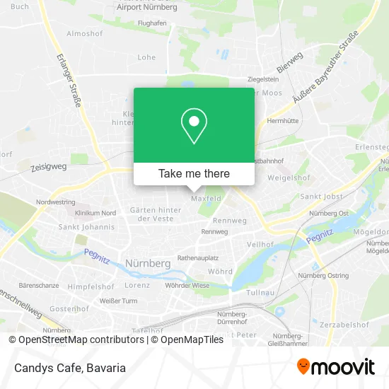 Карта Candys Cafe