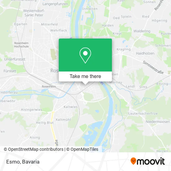 Карта Esmo