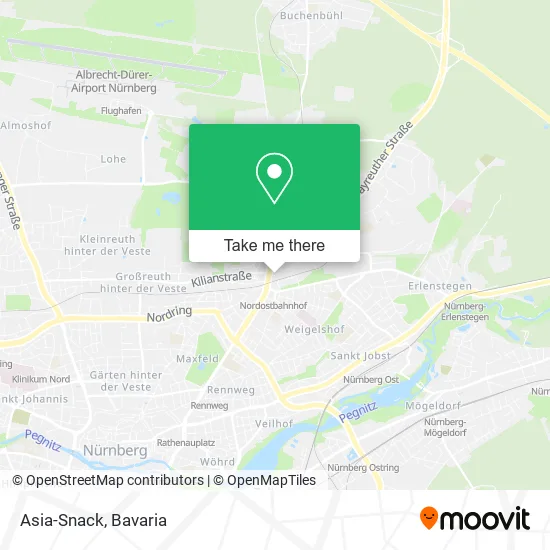 Карта Asia-Snack