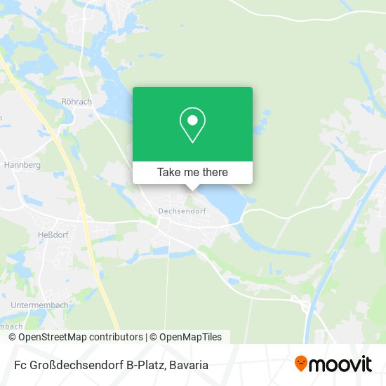 Fc Großdechsendorf B-Platz map