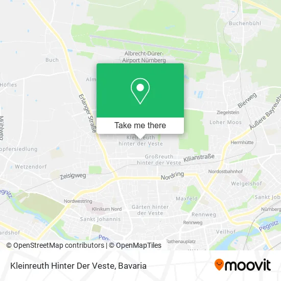 Карта Kleinreuth Hinter Der Veste