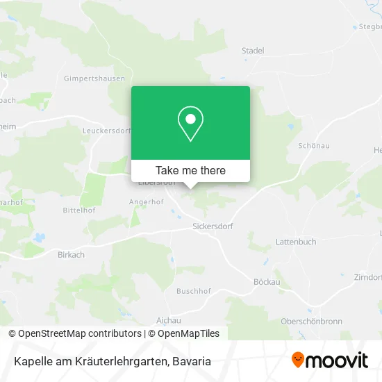 Карта Kapelle am Kräuterlehrgarten