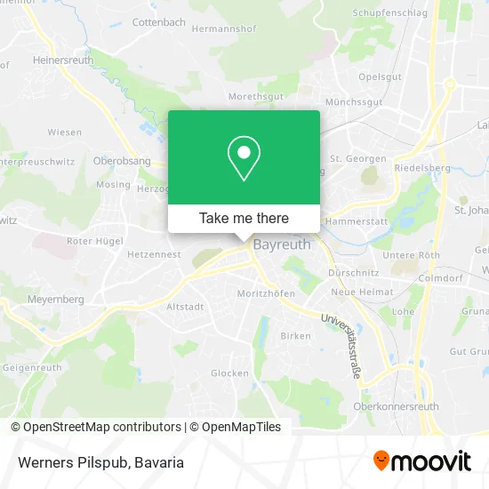 Карта Werners Pilspub