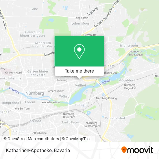 Карта Katharinen-Apotheke