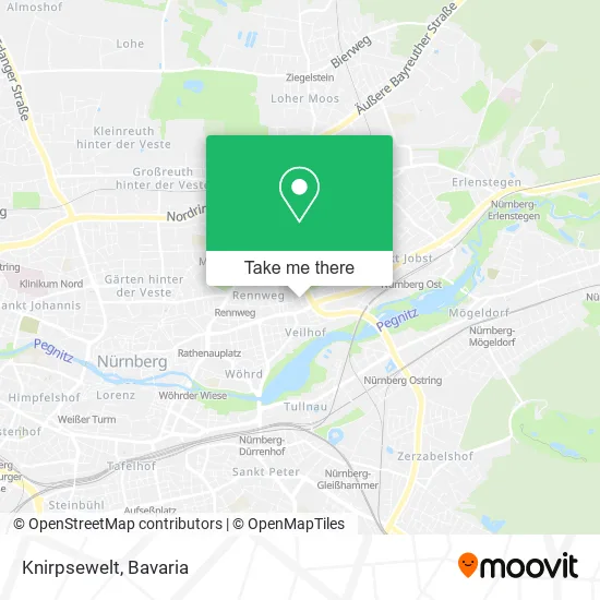 Карта Knirpsewelt
