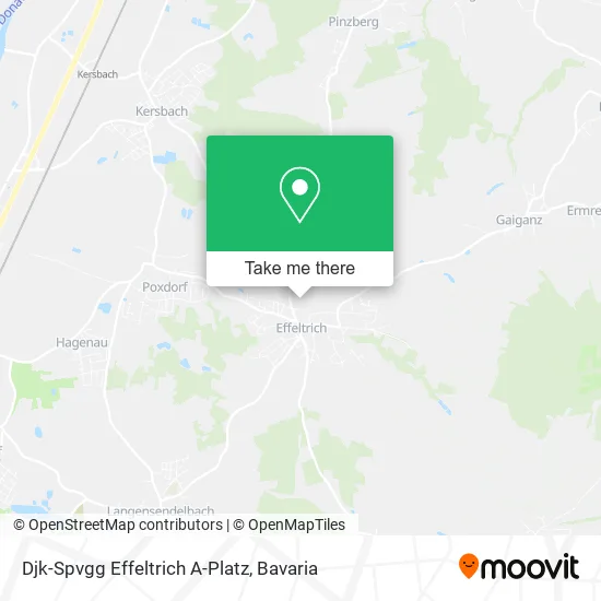 Карта Djk-Spvgg Effeltrich A-Platz