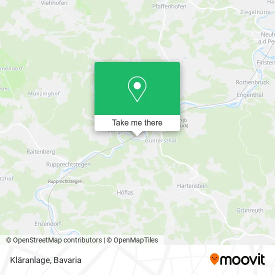 Карта Kläranlage