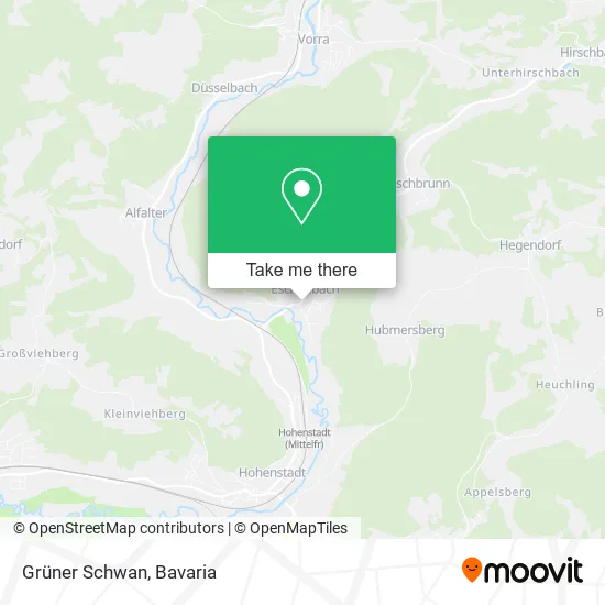 Карта Grüner Schwan