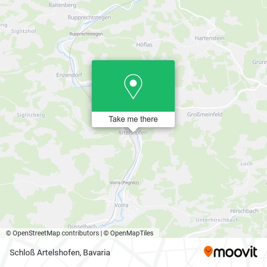 Schloß Artelshofen map