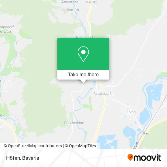 Карта Höfen