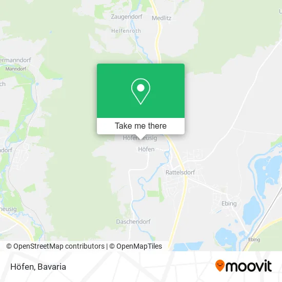 Карта Höfen