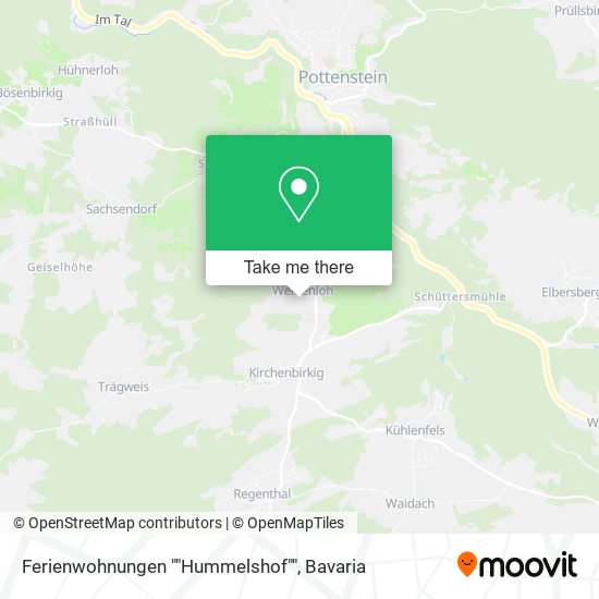 Карта Ferienwohnungen ""Hummelshof""