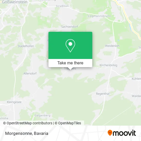 Карта Morgensonne