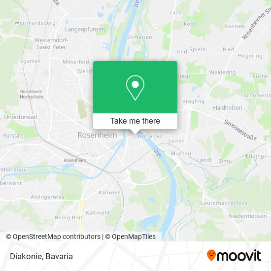 Карта Diakonie