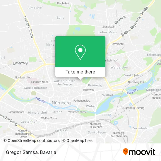 Карта Gregor Samsa