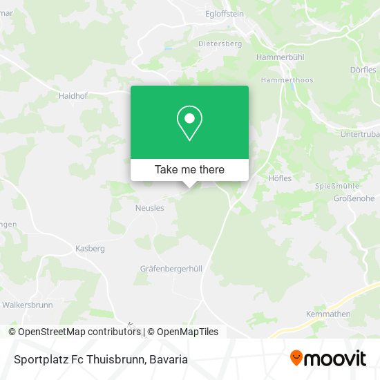 Sportplatz Fc Thuisbrunn map