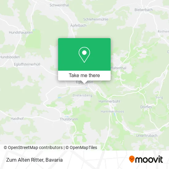 Карта Zum Alten Ritter