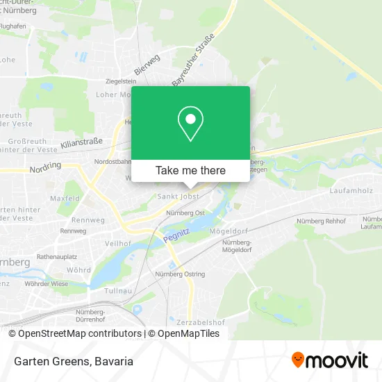Карта Garten Greens