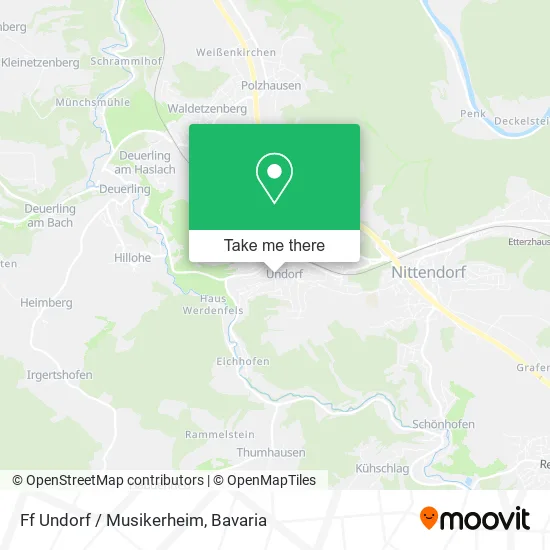 Карта Ff Undorf / Musikerheim