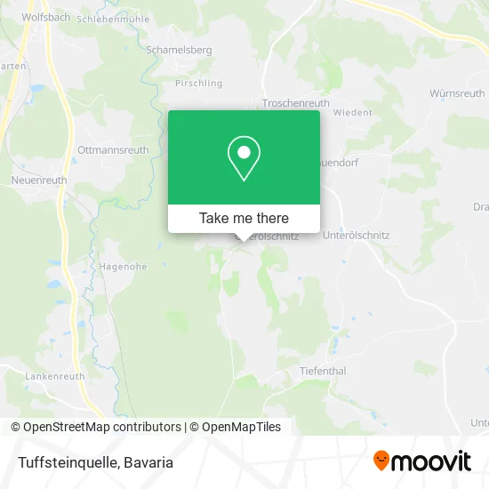 Карта Tuffsteinquelle