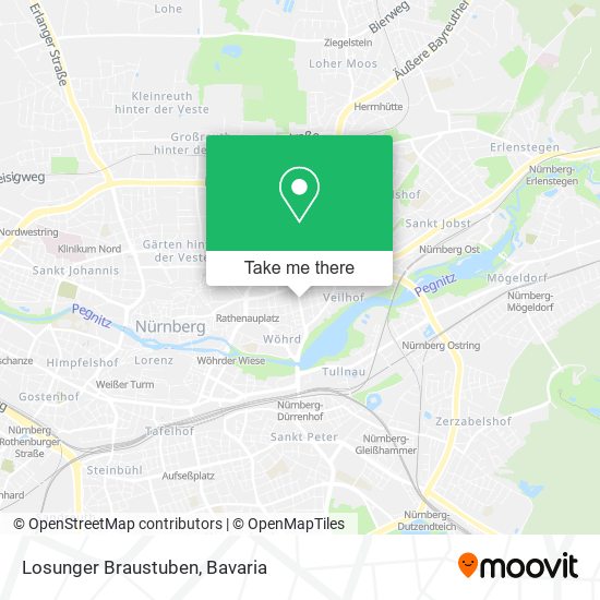 Карта Losunger Braustuben